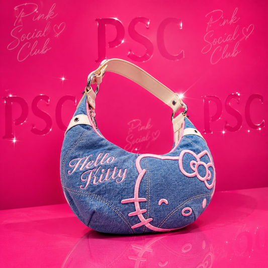 Denim Kitty Hobo